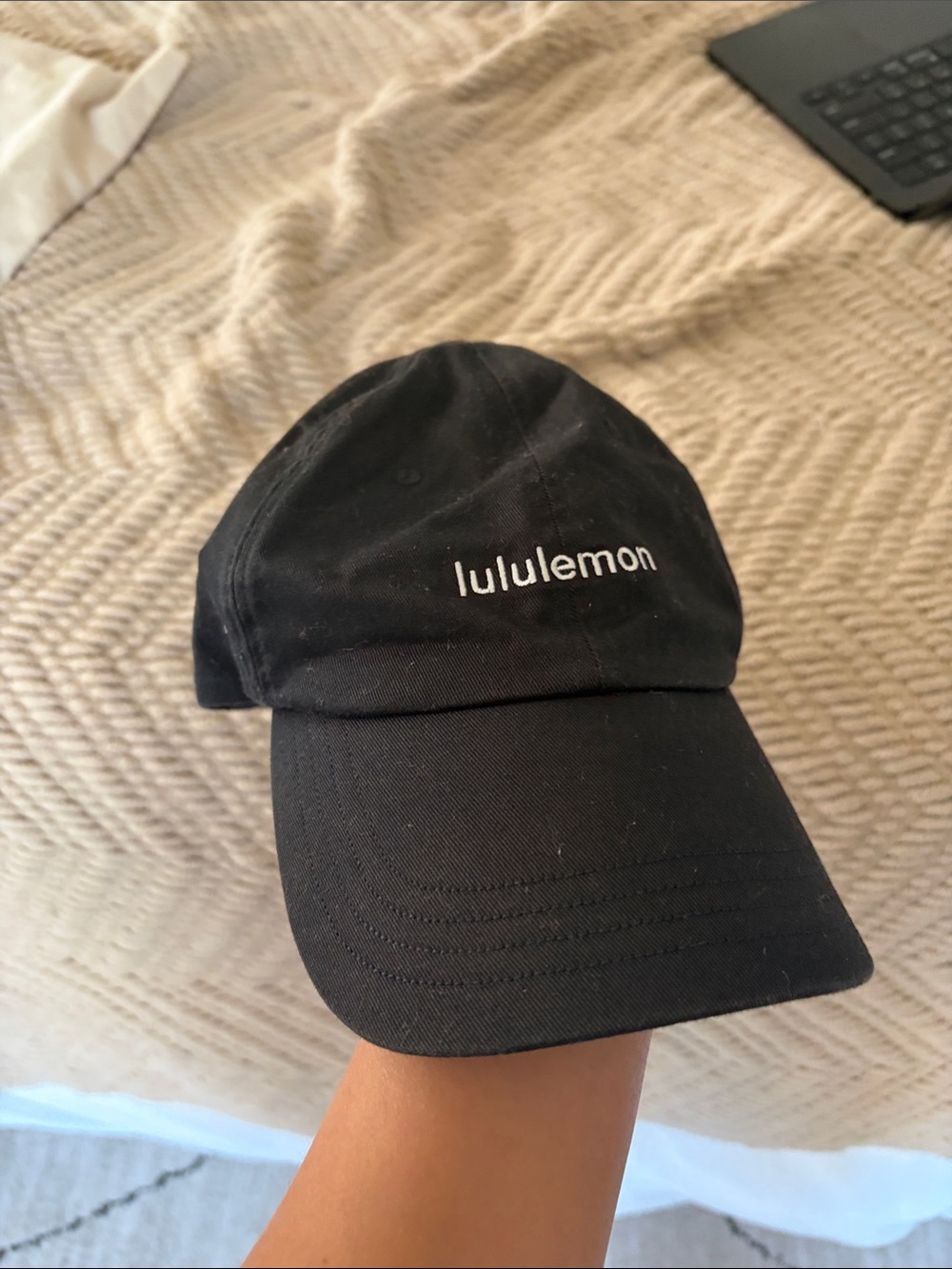 lululemon athletica Black Logo Cap